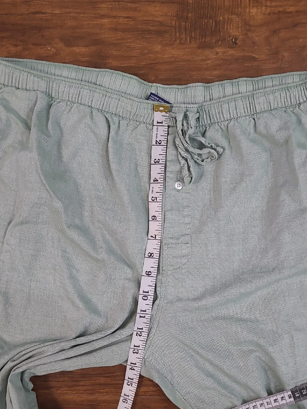 Polo by Ralph Lauren Light Sage Green Drawstring Chinos 100% Cotton Size Large